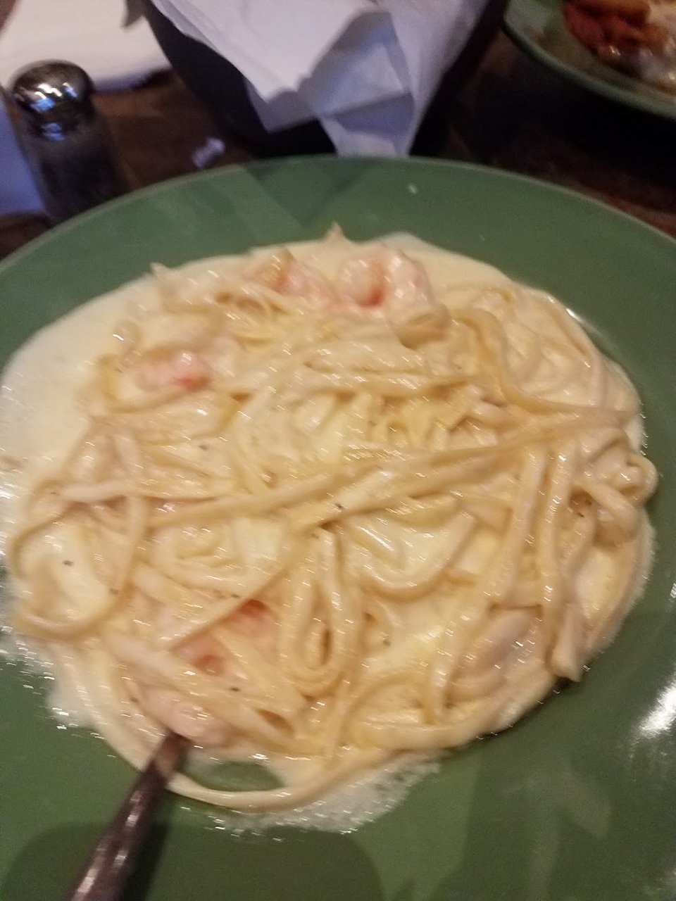 Shrimp Alfredo